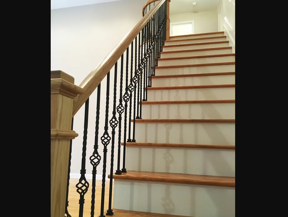 staircase and railings