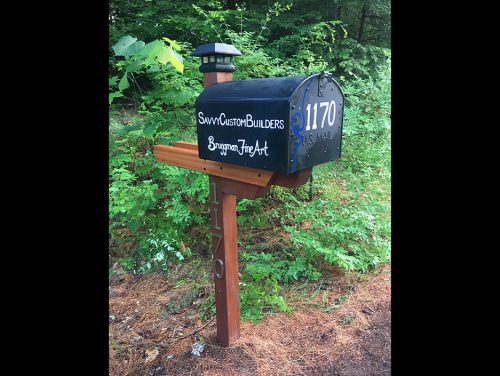 Mail box post customi