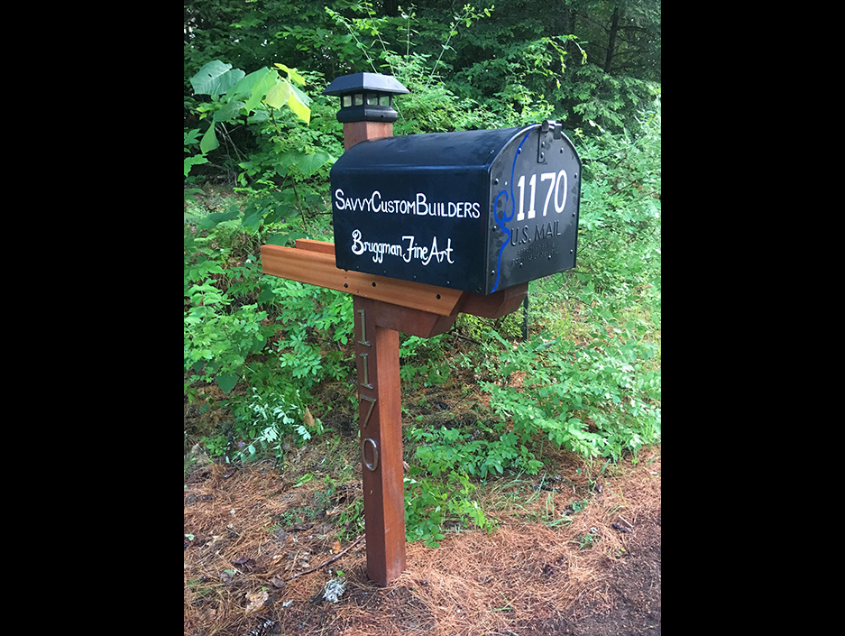 Mail box post customi