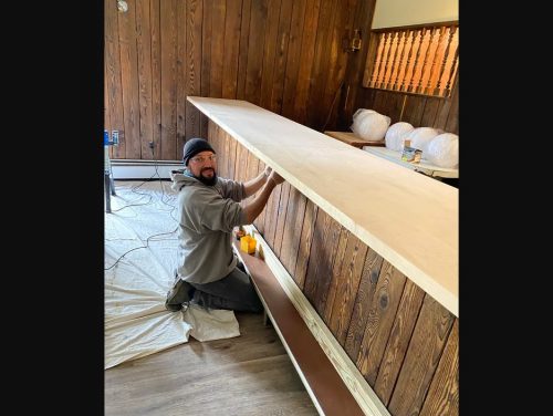 Café Bar Top remodel with Savvy Custom Builders
