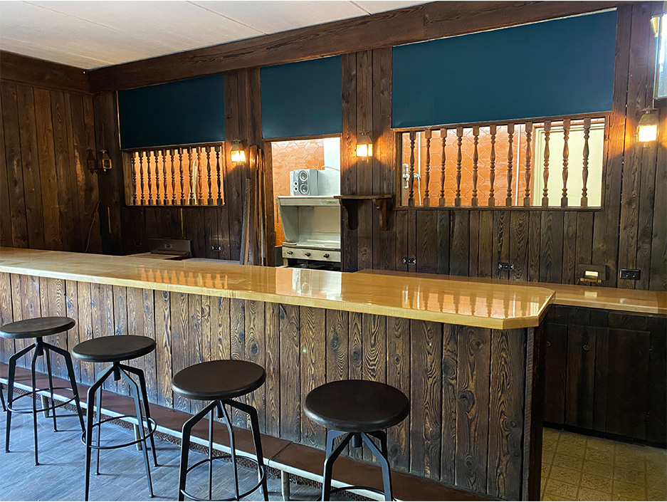 Custom Café Bar Top Made & Installed by Savvy Custom Builders