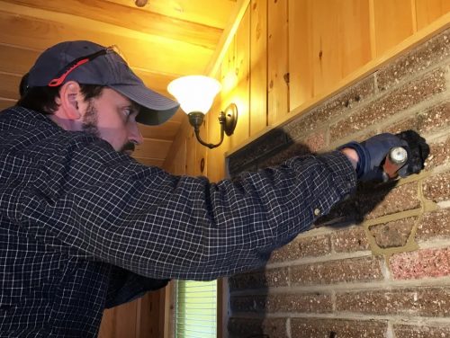 Thin Stone Fireplace Repair